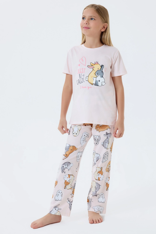 RolyPoly 3774-G Kız Garson Pijama Takım