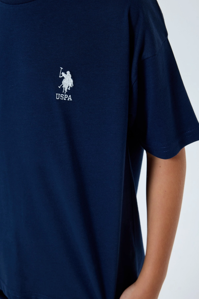 US Polo 2403-4 Erkek Çocuk Bermuda Takım