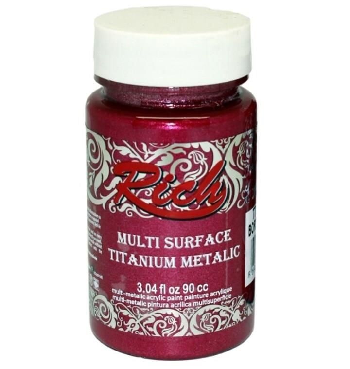 Rich Multi Surface Titanium 2548 Bordo Metalik 90 Cc