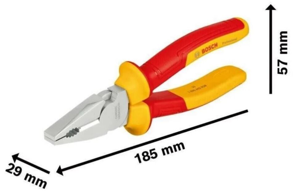 Bosch Profesyonel İzoleli Pense 180 Mm