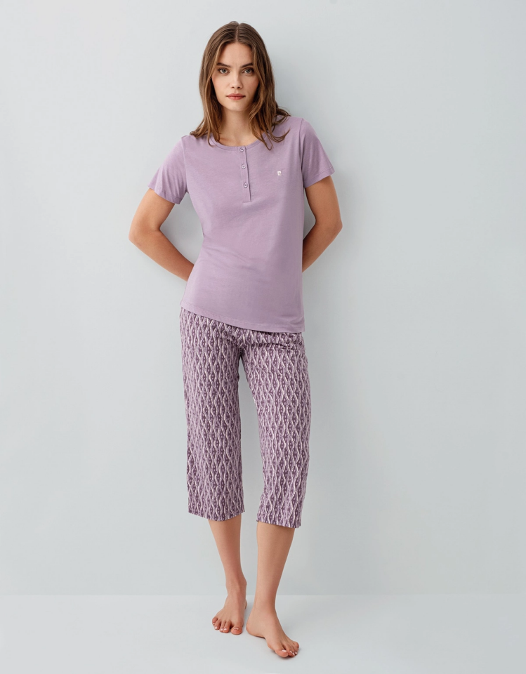 Pierre Cardin 9183-X Kadın Kapri İkili Takım