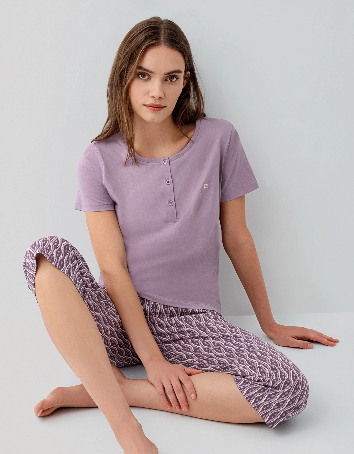 Pierre Cardin 9183-X Kadın Kapri İkili Takım