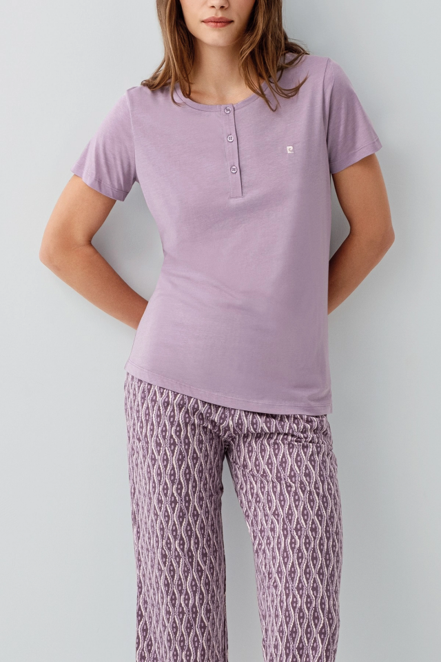 Pierre Cardin 9183-X Kadın Kapri İkili Takım