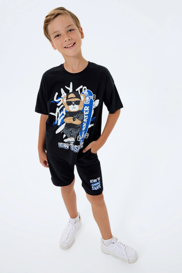 RolyPoly 3733-G Erkek Garson Bermuda Takım