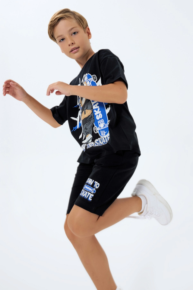 RolyPoly 3733-G Erkek Garson Bermuda Takım