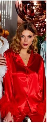 Jeremi 4031 Saten Pijama Takımı