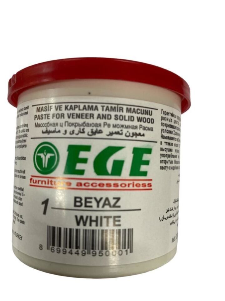 Ege Tamir Ve Dolgu Macunu 200 Gr Beyaz
