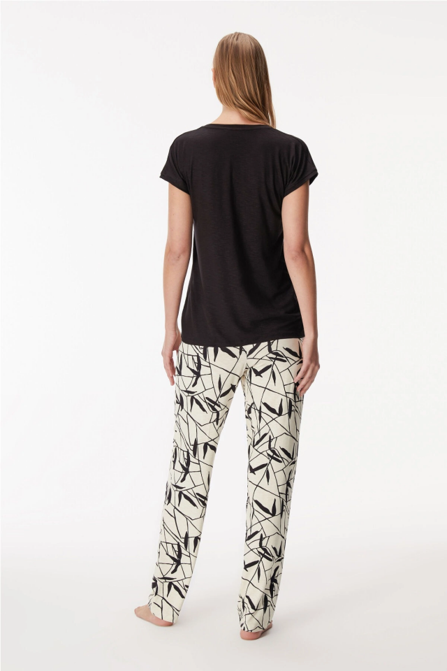 Anıl 11361 Kadın T-Shirt Ve Pantalon Takım