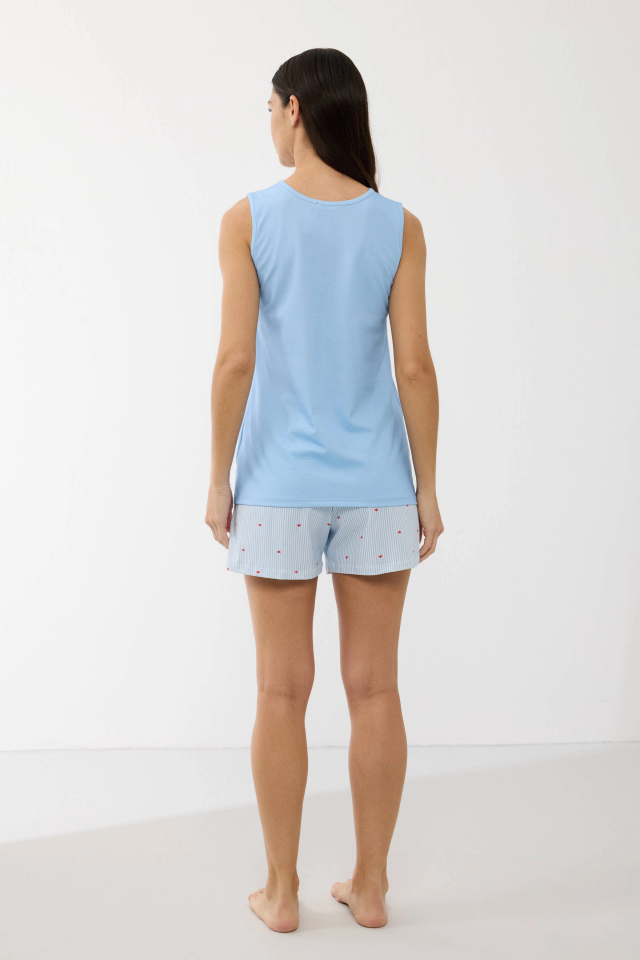 Anıl 11734  Kadın T-Shirt Ve Pantalon Takım