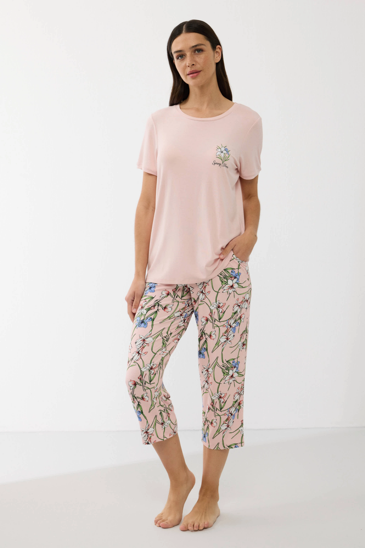 Anıl 11665 Kadın T-Shirt Ve Pantalon Takım