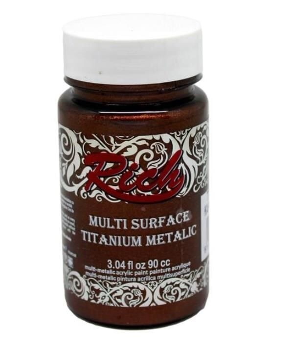 Rich Multi Surface Titanium 2536 Kahverengi Metalik 90 Cc