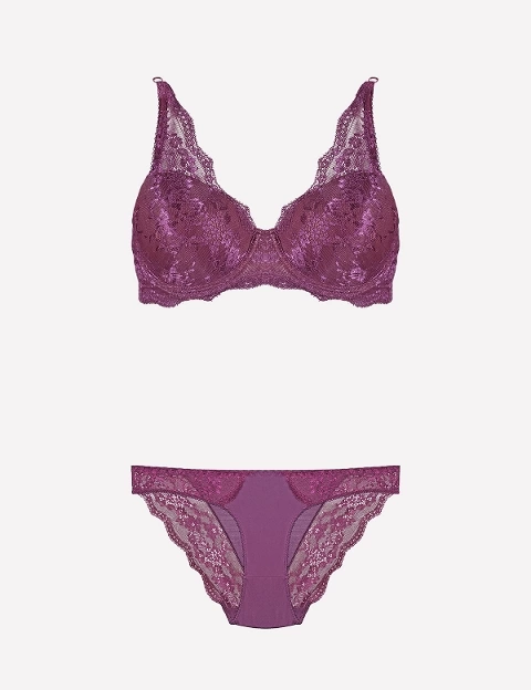 Nurteks 4340 Desteksiz Dantelli Sütyen Takım