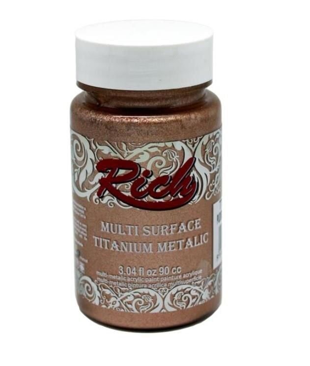 Rich Multi Surface Titanium 2530 Pudra Pembe Metalik 90 Cc
