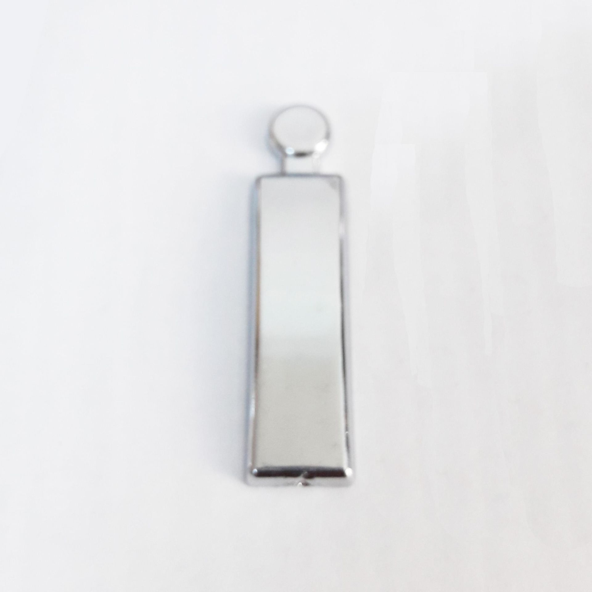 Cemax İ Harfi  3,75 Cm Krom Yapışkanlı