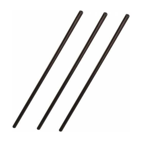 Mum Sıcak Silikon Siyah 6,2 Mm  30 Cm 3 Adet