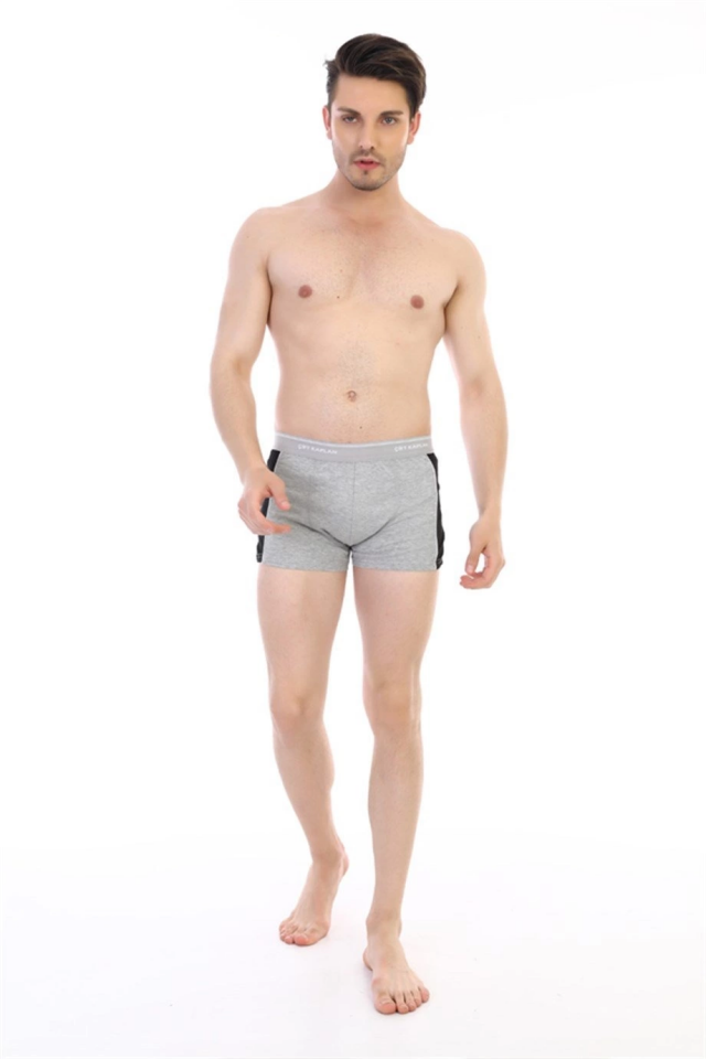 Çift Kaplan 850 Biyeli Likralı Erkek Boxer