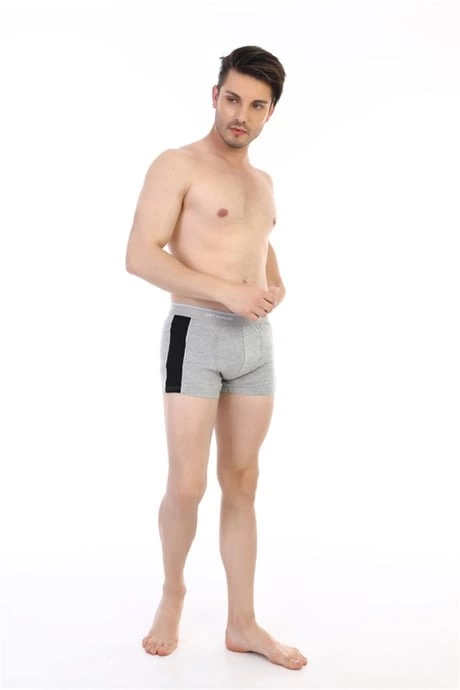 Çift Kaplan 850 Biyeli Likralı Erkek Boxer