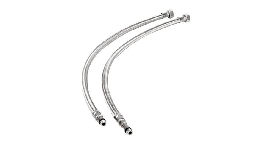 Batarya Flex Hortum 3/8M10 80 Cm Kısa Uç