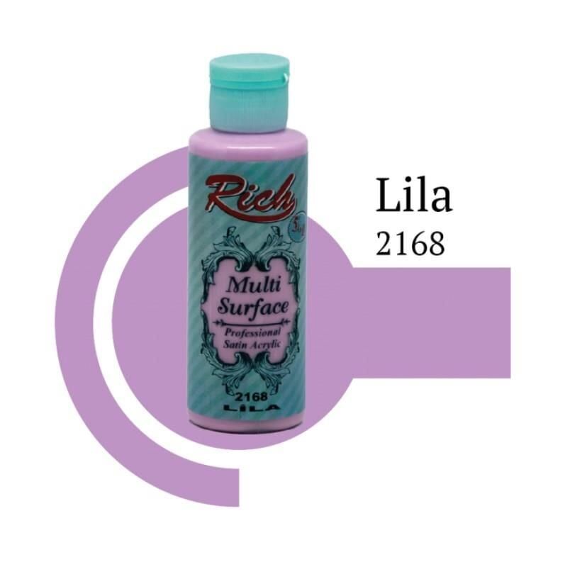 Rich Multi Surface 2168 Lila Akrilik Boya 120 Cc
