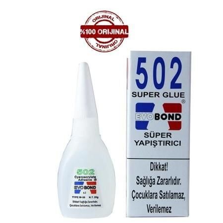 Evo Bond 502 Glue Süper Yapıştırıcı 20 Gr