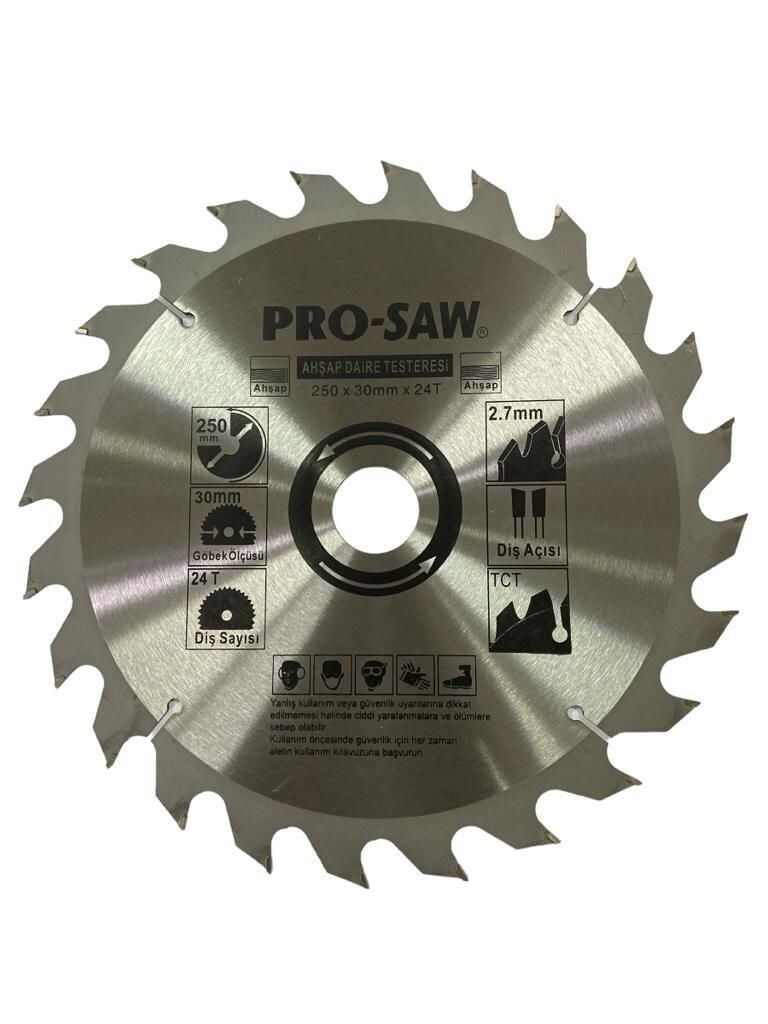 Prosaw Ps51231 250X30X25 Mm 24 Diş Sunta Testeresi