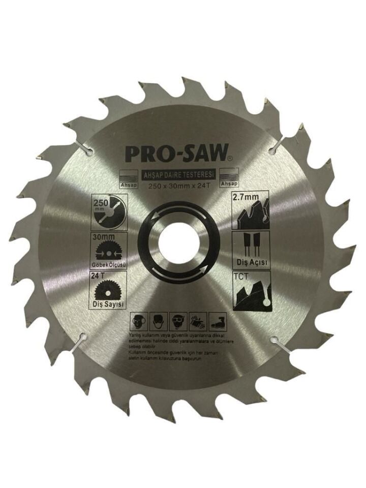 Prosaw Ps51231 250X30X25 Mm 24 Diş Sunta Testeresi
