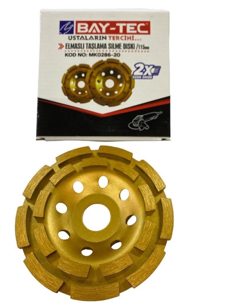 Baytec Mk028620 Elmas Taşlama Silme Diski 115 Mm