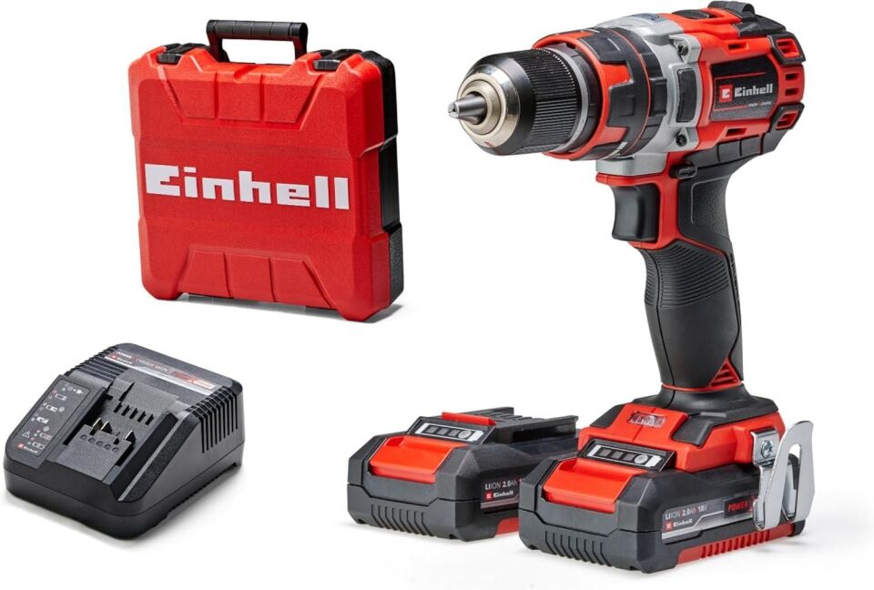Einhell Te Cd 18/50 Li̇İ Bl Darbeli Vidalama 2X2,0 Ah