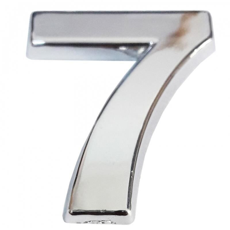 Cemax Krom Yapışkanlı 7 Rakamı 5 Cm