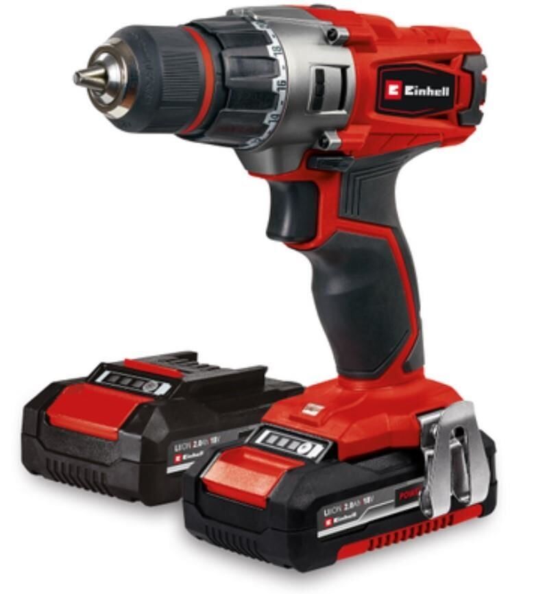 Einhell Te Cd 18/2 Li̇ Akülü Vidalama 2X2,0 Ah Akülü
