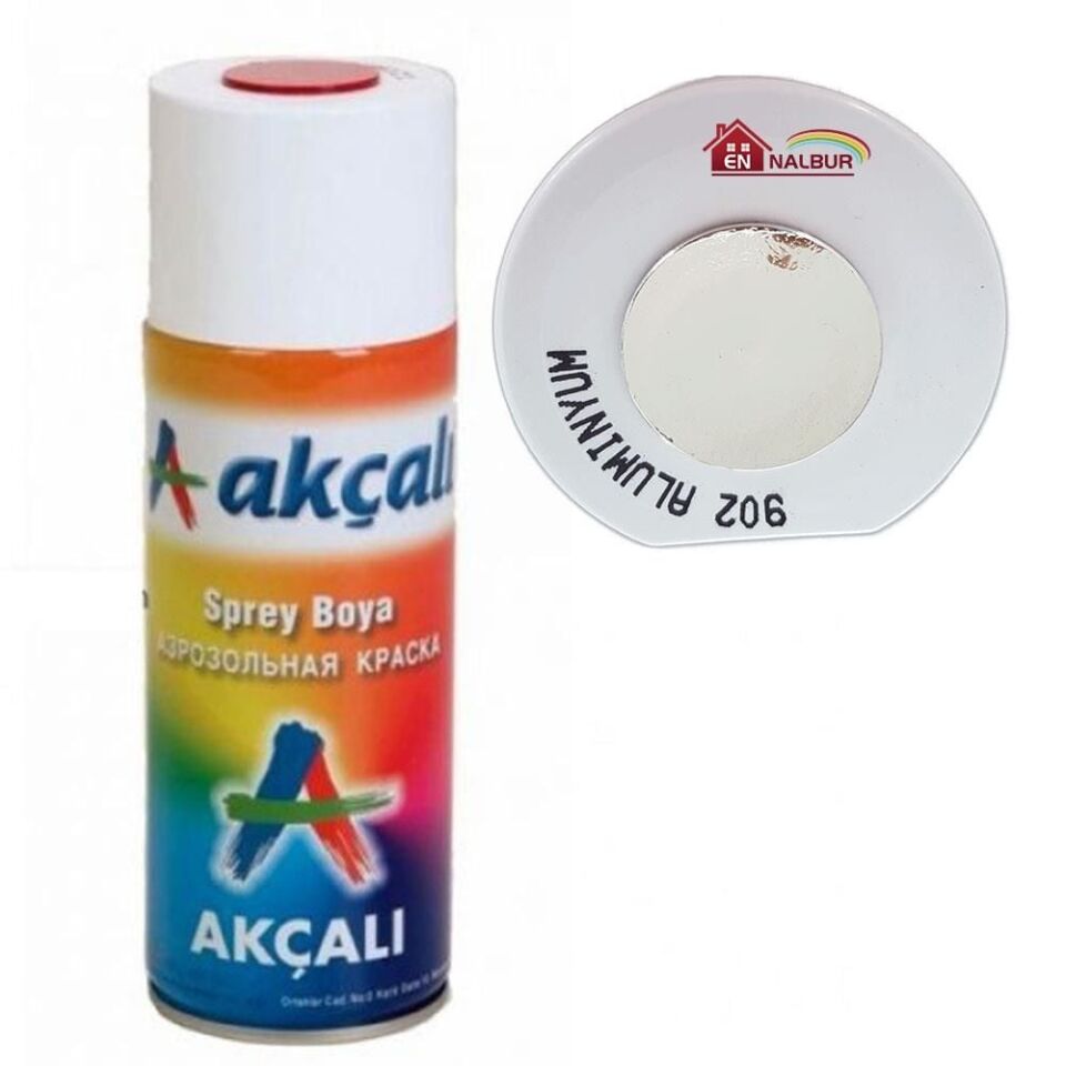 Akçalı Sprey Boya 400 Ml 902 Alüminyum
