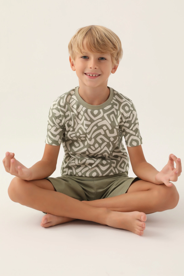 Arnetta 2980-2 Erkek Çocuk Kapri Takımı