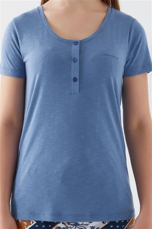 Pierre Cardin 8507-S Kadın Kısa Kol Pijama Takımı