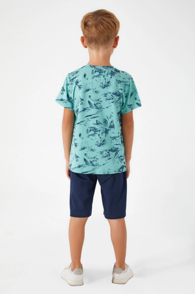 Arnetta 2566-2 Erkek Çocuk Kısa Kol Kapri Takım