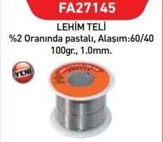 Fastbond 27145 Lehim Teli 1 Mm 100 Gr