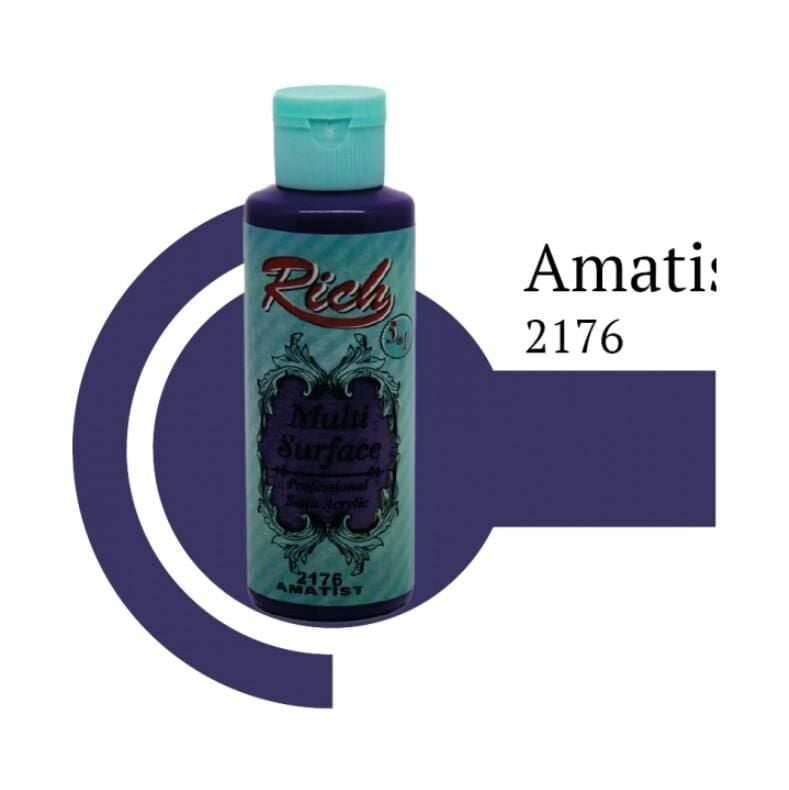 Rich Multi Surface 2176 Amatist Akrilik Boya 120 Cc