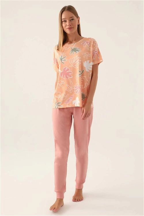 RolyPoly 3386-S Kadın Kısa Kol Pijama Takımı