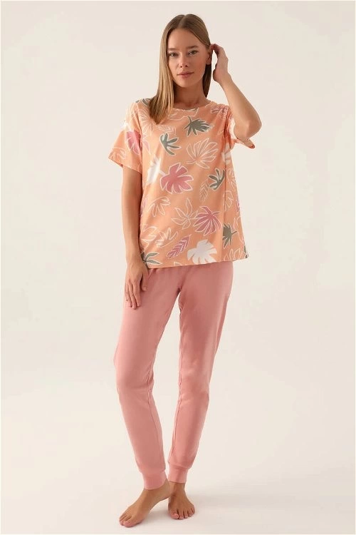 RolyPoly 3386-S Kadın Kısa Kol Pijama Takımı