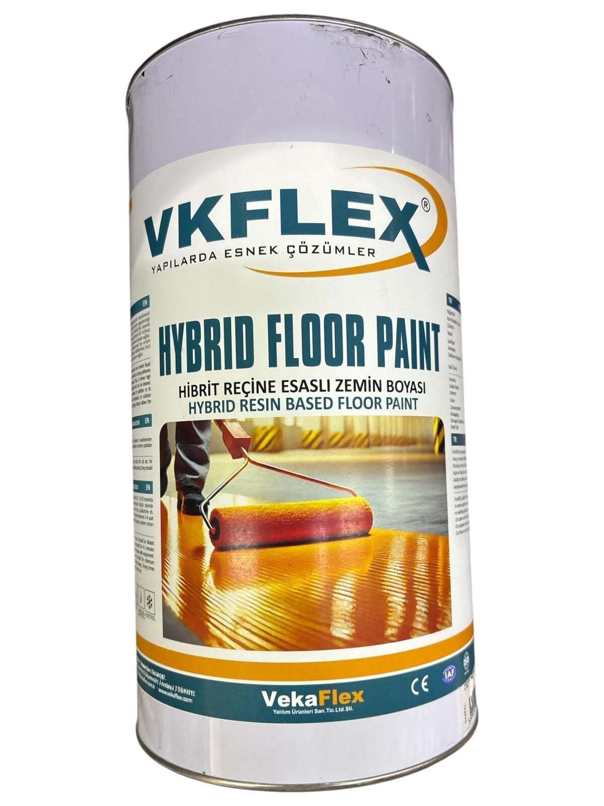 Ennalbur Vkflex Hybrid Floor Zemin Boyası 5 Kg  Ral 6037