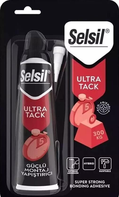 Selsil Ultra Tack Yapıştırıcı 50 ml Beyaz