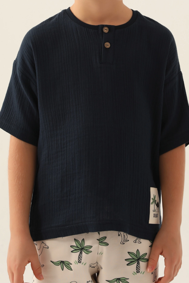 Roly Poly 3342-2 Erkek Çocuk Kapri Takım