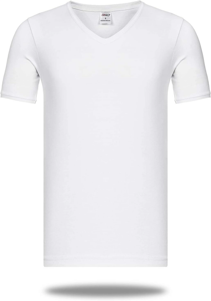 Star 206 Modal Yarım Kol V-Yaka T-Shirt Atlet