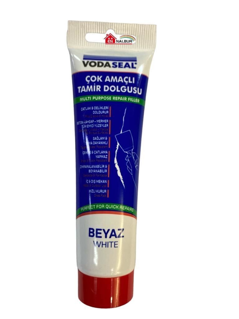 Vodaseal Çok Amaçlı Tamir Dolgusu 200 Gr Beyaz