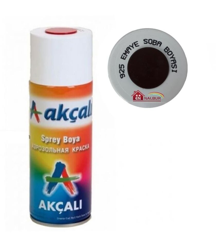Akçalı Sprey Boya 400 Ml 925 Emaye Soba Boyası