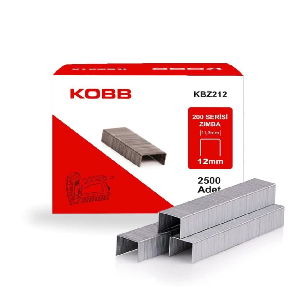 Kobb Kbz212 12 Mm 2500 Adet Zımba Teli